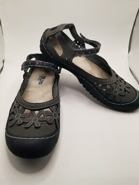 JBU by Jambu Floral Cutout Mary Jane Comfort Shoes 8.5M